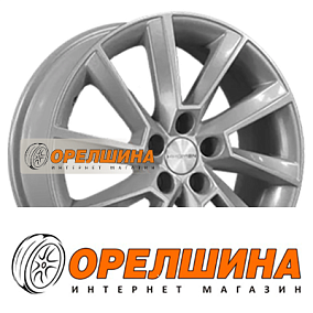 6x16  5x105  ET39  56,6  Khomen Wheels  KHW1604 (Aveo)  F-Silver