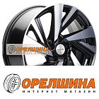7,5x18  5x108  ET40  60,1  Khomen Wheels  KHW1801 (Chery Tiggo)  Black-FP
