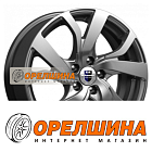 6,5x16  5x105  ET39  56,6  K&K  Палермо-оригинал (КС607)  Дарк платинум