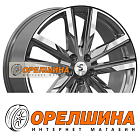 8x20  5x108  ET46  63,35  Premium Series  КР014 (Geely Tugella)  Diamond Gloss Graphite