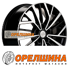 7x17  5x114,3  ET45  60,1  Khomen Wheels  KHW1717 (Changan/Geely/Lexus/Toyota)  Black-FP
