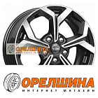 6,5x16  5x108  ET50  63,35  K&K  КС878  Алмаз черный