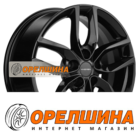 6,5x17  5x108  ET33  60,1  Khomen Wheels  KHW1708 (Chery tiggo 7pro)  Black