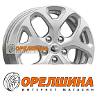 6,5x16  4x100  ET50  60,1  K&K  КС869  Сильвер