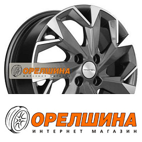 5,5x14  4x98  ET35  58,5  Khomen Wheels  KHW1402  Gray-FP