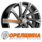 7,5x19  5x114,3  ET40  60,1  Khomen Wheels  KHW1901 (NX/Rav4)  Gray-FP