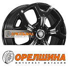 6,5x17  5x112  ET50  66,6  Khomen Wheels  KHW1710(2) (Mercedes Vito)  Black