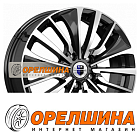 6,5x17  4x100  ET43  60,1  K&K  Flanker (КС905)  Алмаз черный