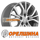 6,5x16  5x114,3  ET45  54,1  Khomen Wheels  KHW1608 (Geely Coolray)  F-Silver-FP