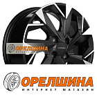 5,5x14  4x100  ET45  56,1  Khomen Wheels  KHW1402 (Honda Civic)  Black-FP