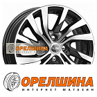 6x15  4x100  ET40  60,1  K&K  КС882  Алмаз черный