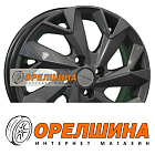 6x15  4x100  ET50  60,1  Khomen Wheels  KHW1508 (Vesta)  Gray