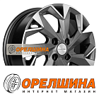 6x15  4x100  ET50  60,1  Khomen Wheels  KHW1508 (Vesta)  Gray-FP
