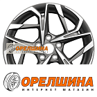 7x17  5x110  ET46  63,3  Khomen Wheels  KHW1716 (Changan CS35 Plus)  Gray-FP