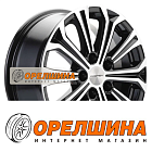 6,5x16  5x114,3  ET46  67,1  Khomen Wheels  KHW1610 (Mitsubishi)  Black-FP