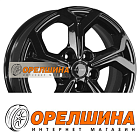 6,5x16  5x114,3  ET46  67,1  Khomen Wheels  KHW1606 (Mitsubishi)  Black