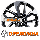 7x17  5x112  ET49  57,1  Khomen Wheels  KHW1703 (Octavia)  Black-FP