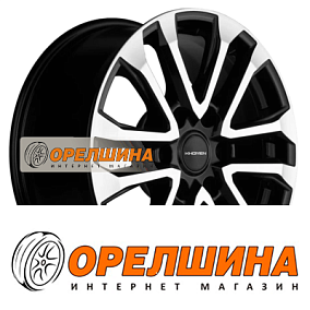 7,5x18  6x139,7  ET36  100,1  Khomen Wheels  KHW1805 (Tank 300/500)  Black-FP