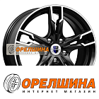 7x17  4x100  ET43  60,1  K&K  Солар-оригинал (КС875)  Алмаз черный SK
