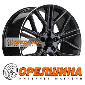 9,5x21  5x120  ET49  72,6  Khomen Wheels  KHW2101 (RRover)  Black matt MR