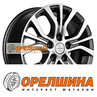 6,5x16  5x114,3  ET38  60,1  Khomen Wheels  KHW1608 (Alphard)  Gray-FP