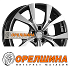 7x19  5x108  ET45  65,1  Khomen Wheels  KHW1906 (Dongfeng AX7)  Gray-FP