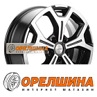 6,5x17  5x120  ET55  65,1  Khomen Wheels  KHW1710(2) (VW Transporter)  Black-FP