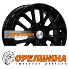 6x15  4x100  ET37  60,1  Khomen Wheels  KHW1506 (Xray)  Black