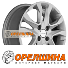 6x15  4x100  ET40  60,1  Khomen Wheels  KHW1503 (Logan)  F-Silver