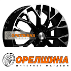 7x17  5x114,3  ET45  67,1  Khomen Wheels  KHW1718 (CX-5/i40/Changan CS75FL/Besturn X80)  Black-FP