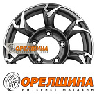 5,5x15  5x139,7  ET5  108,1  Khomen Wheels  KHW1505 (Jimny)  Gray-FP