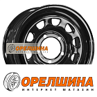 8x16  6x139,7  ET0  110  ZEPP 4x4  Toyota Nissan Semicircle  Gloss Black