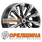 7,5x19  5x108  ET49  63,35  K&K  Галего (КС1039)  Алмаз черный