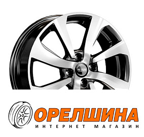 6x16  4x100  ET52  54,1  iFree  ZV Rio КС893  BFP (shin)