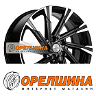 7,5x19  5x108  ET50,5  63,4  Khomen Wheels  KHW1901 (Volvo XC)  Black-FP