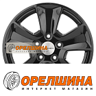 6,5x16  5x114,3  ET50  66,1  Khomen Wheels  KHW1601 (Renault/Nissan)  Black