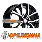 7x18  5x114,3  ET45  66,1  Khomen Wheels  KHW1806 (Teana/X-trail/Juke)  Black-FP