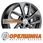 7x17  5x114,3  ET45  67,1  Khomen Wheels  KHW1703 (CX-5/i40/X-Trail)  Gray