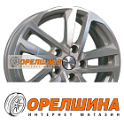 6,5x16  5x114,3  ET45  67,1  Khomen Wheels  KHW1612 (Huyndai/Mazda)  F-Silver-FP