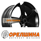 9x20  5x112  ET35  66,45  PDW  3006  Flat Black Machine Face