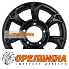 5,5x15  5x139,7  ET5  98,5  Khomen Wheels  KHW1505 (Lada NIVA 4x4)  Black