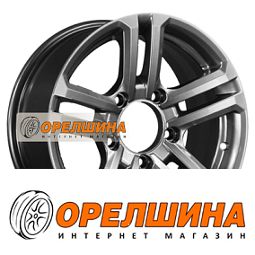7x16  5x139,7  ET5  110,1  K&K  Палладика (КС591М)  Дарк платинум