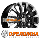 8x20  6x139,7  ET38  67,1  Khomen Wheels  KHW2010 (Pajero IV)  Gray-FP