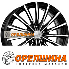 5,5x14  4x100  ET45  67,1  K&K  Акцент (КС641)  Алмаз черный