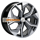 8,5x20  5x114,3  ET30  60,1  Khomen Wheels  KHW2006 (RX)  Gray-FP