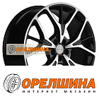8x20  5x108  ET46  63,4  Khomen Wheels  KHW2012 (Tugella New)  Black-FP