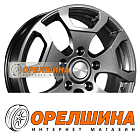 6,5x17  5x139,7  ET35  98,5  Khomen Wheels  KHW1725 (Niva 4x4)  Gray