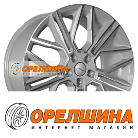 9,5x21  5x120  ET45,5  62,5  Khomen Wheels  KHW2101 (Li 7/9)  F-Silver-FP
