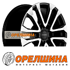 7,5x18  6x139,7  ET45  93,1  Khomen Wheels  KHW1805 (Mazda BT50)  Black-FP