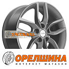 6,5x17  5x114,3  ET40  64,1  Khomen Wheels  KHW1708 (Haval F7/F7x)  F-Silver